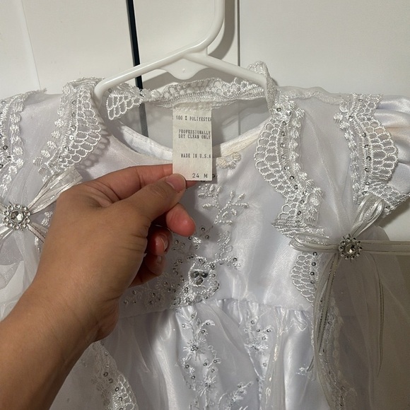 Baby Girl Baptism Dress - Picture 2 of 11